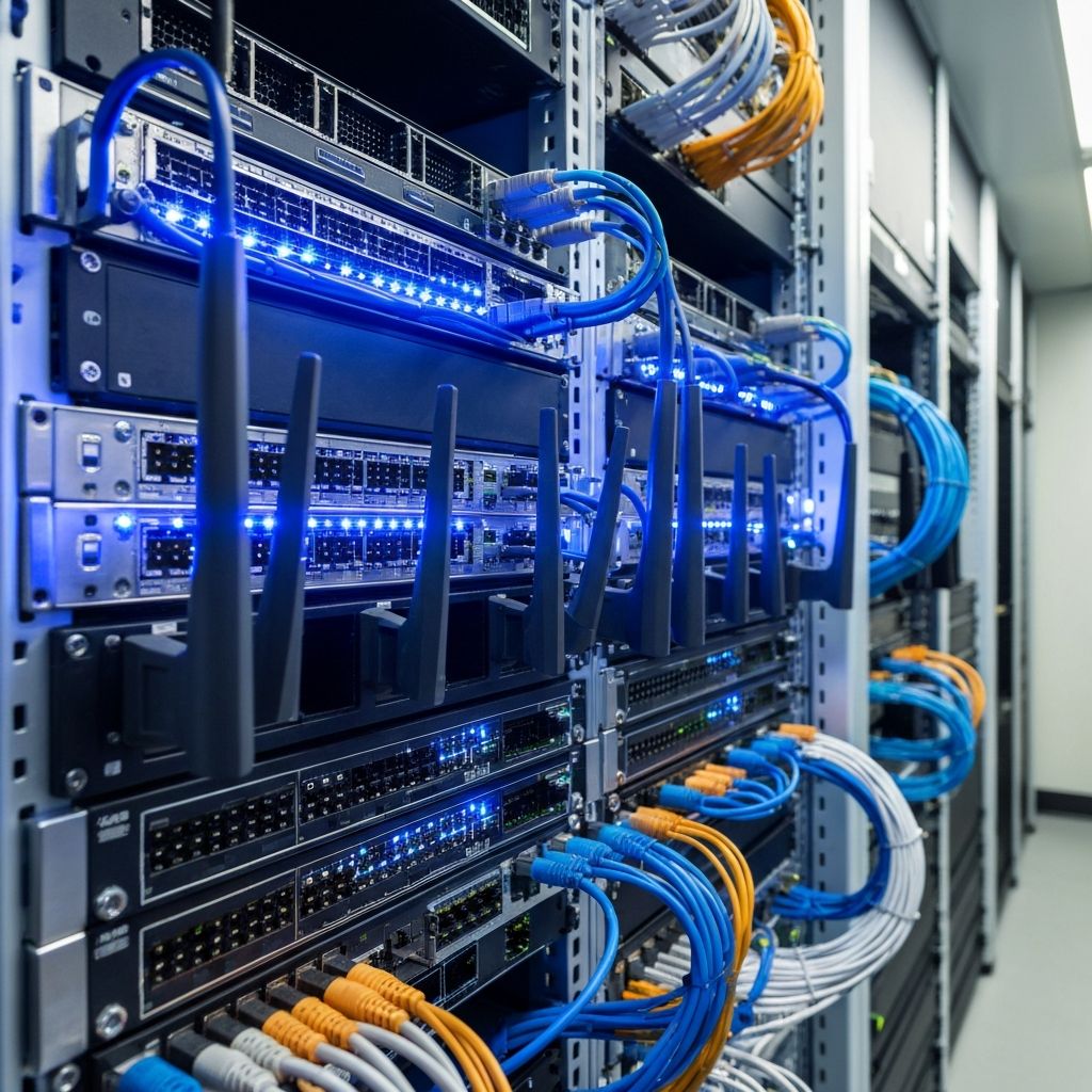 The Complete Guide to Structured Network Cabling and Server Room Setup